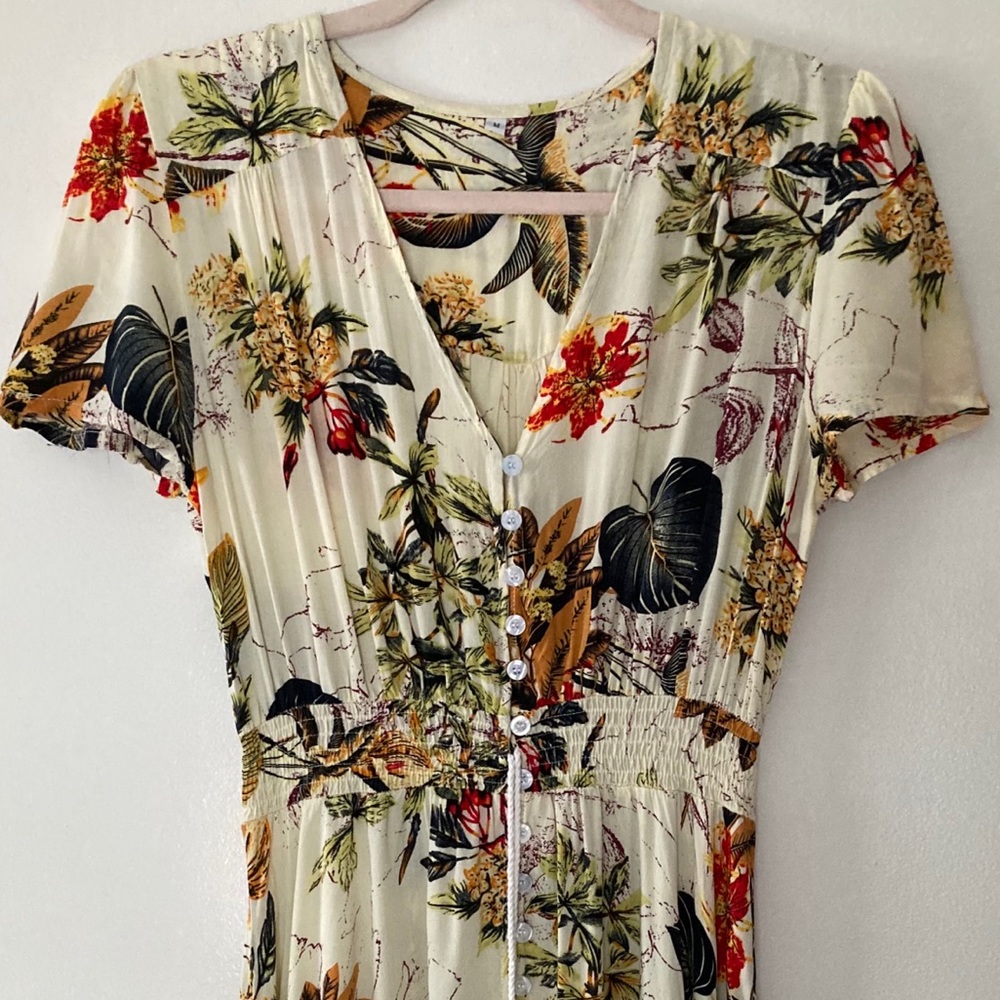 Zesica boho maxi dress